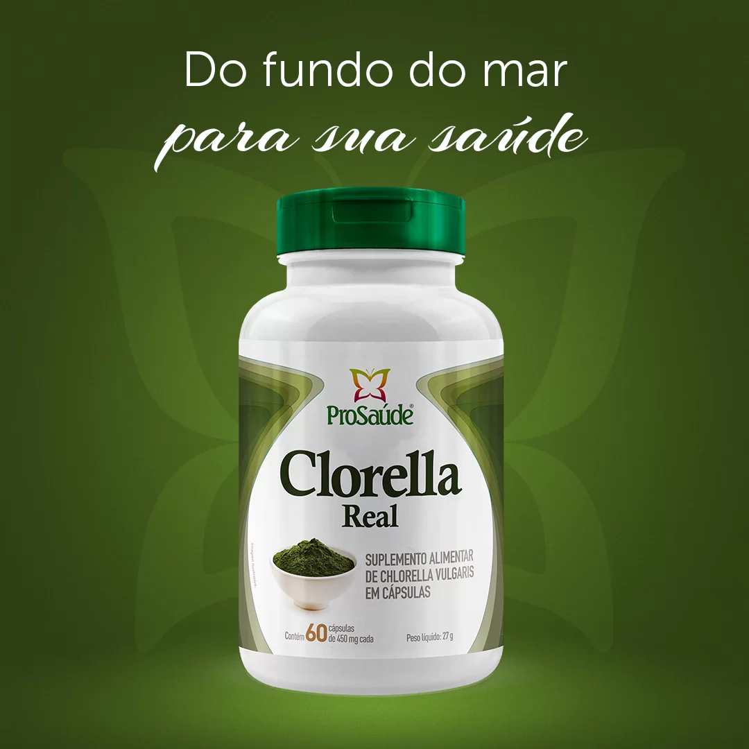 Clorella Real 400 Mg 60 Cps - Prosaude image hover