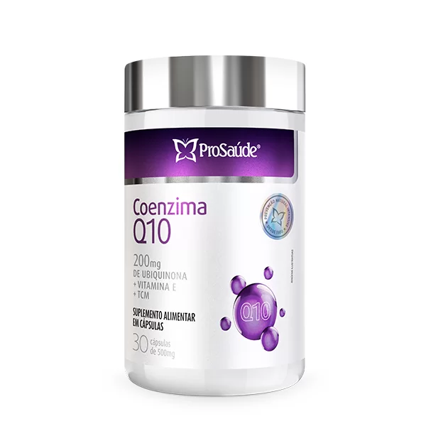 Coenzima Q10 Prosaude - 200mg de Ubiquinona